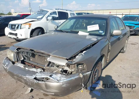 2005 Mercury Grand Marquis Gs из США, поврежденный, VIN 2MEFM74W25X625920